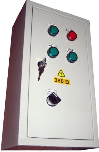 Щит управления противопожарным вентилятором и клапаном AIRS ЩУВК-П-380-3,0