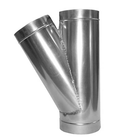 Тройник оцинкованный 45° Ø450