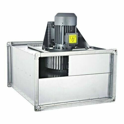 Прямоугольный канальный вентилятор с вперед загнутыми лопатками BSKF-R 250-4 M