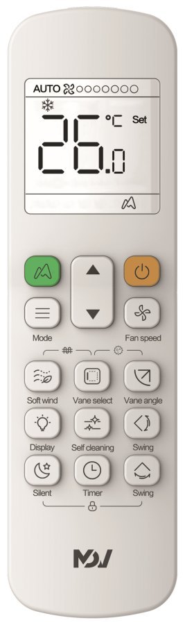 Настенный двухтрубный фанкойл MDV MDKG-V400C