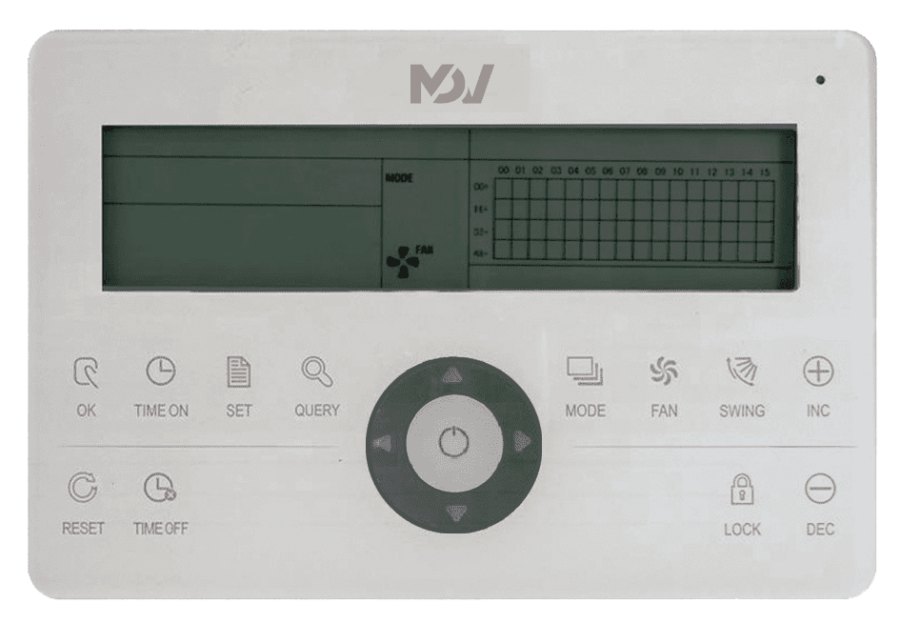Настенный двухтрубный фанкойл MDV MDKG-V600C