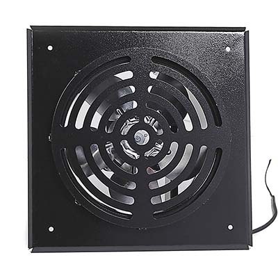 Вентилятор Ванвент ВН 160 настенный чёрный/белый (400 m³/h)