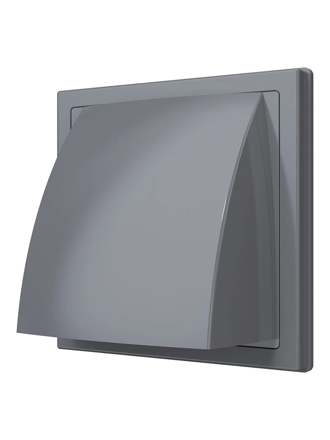 Выход стенной КФВ фланец D125 обратный клапан 150х150 ASA серый ERA