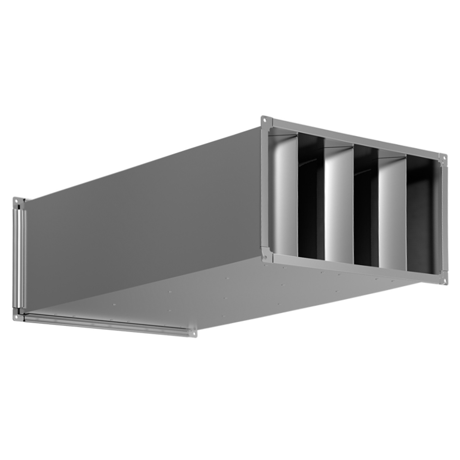 Шумоглушитель SHUFT SRSr 1500x1100/1000 (4x200)