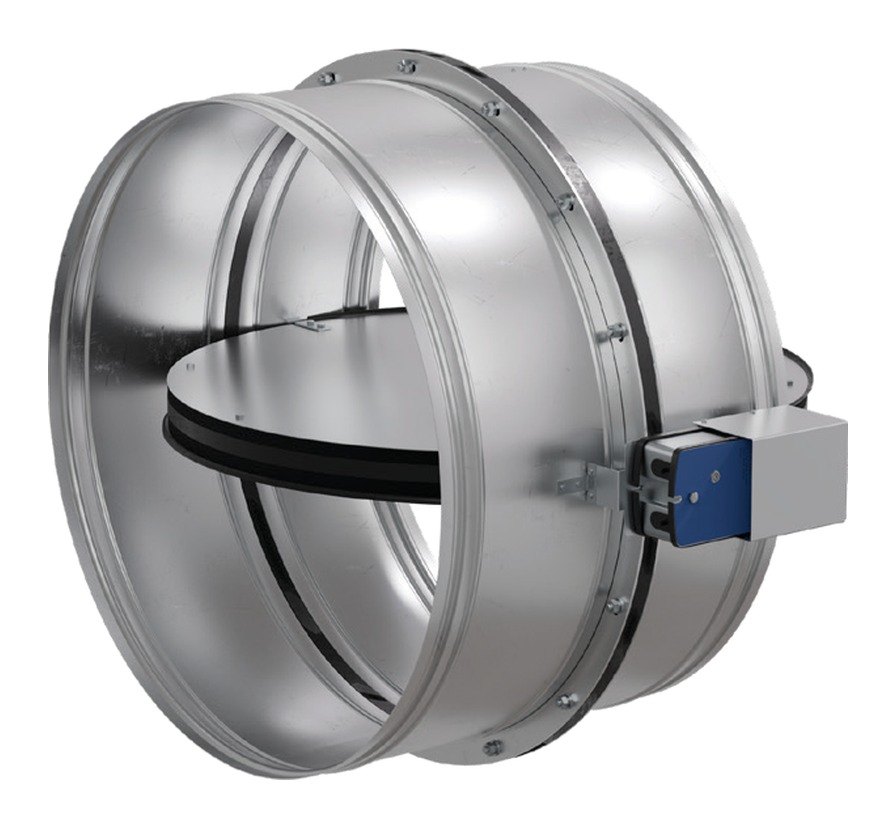Клапан противопожарный ОЗ-120 круглый Ø125 Клапан противопожарный ОЗ-120 круглый Ø125