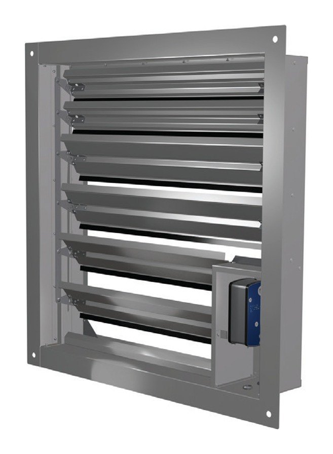 Клапан дымоудаления ДМУ-МС 500×450 многостворчатый