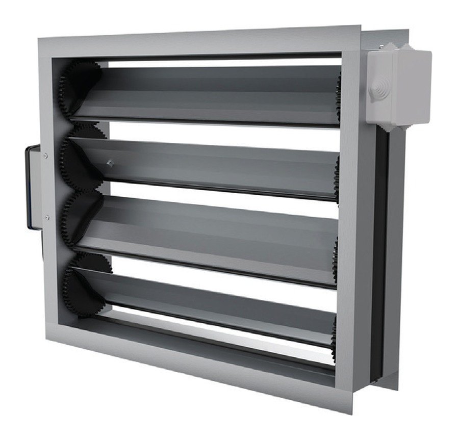 Воздушный клапан с электроподогревом ВКп 800×350
