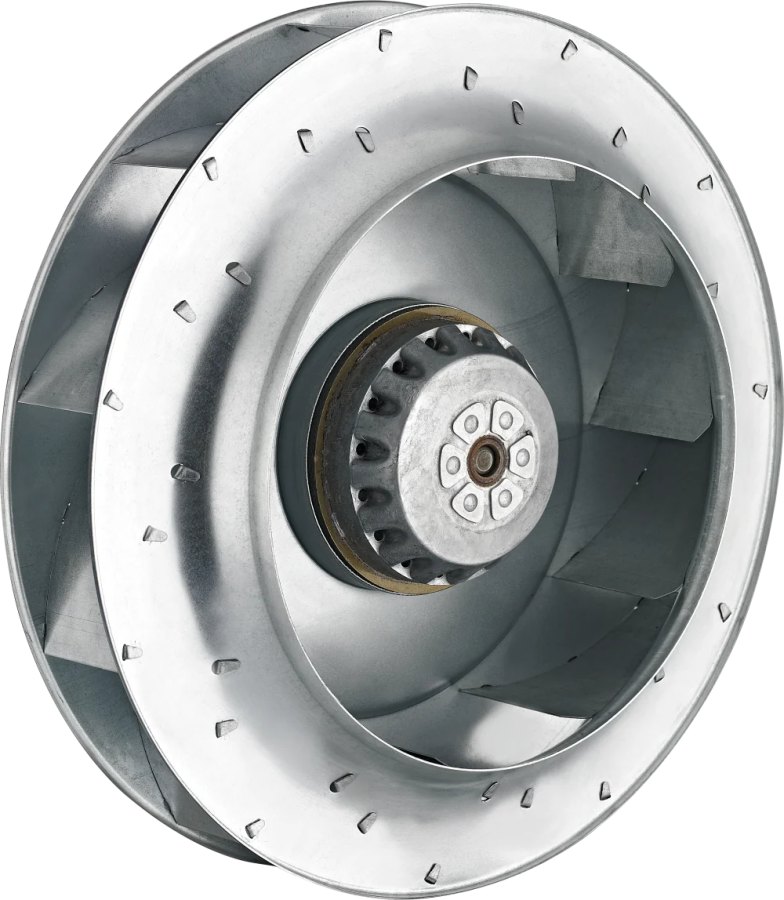 Мотор-колесо с назад загнутыми лопатками BDRKF 6T 710 - A01