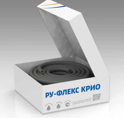 Трубка теплоизоляционная РУ-ФЛЕКС СТ КРИО 13×22 мм, 14 м